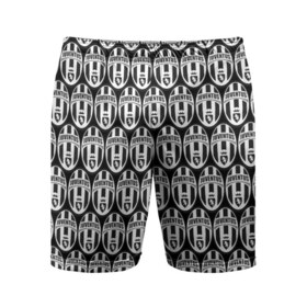 Мужские шорты 3D спортивные с принтом Juventus Black&White в Петрозаводске,  |  | Тематика изображения на принте: 