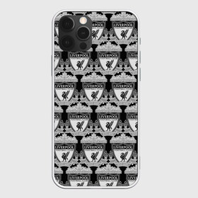 Чехол для iPhone 12 Pro Max с принтом Liverpool Black&White в Петрозаводске, Силикон |  | england | football | liverpool fc | logo | sport | англия | арт | ливерпуль | лига | лого | спорт | текстура | фк | футбол | футбольный клуб | эмблема