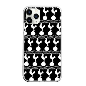 Чехол для iPhone 11 Pro матовый с принтом Tottenham Black&White в Петрозаводске, Силикон |  | england | football | logo | sport | tottenham hotspur | англия | арт | лига | лого | спорт | текстура | фк | футбол | футбольный клуб | эмблема