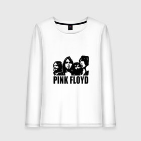 Женский лонгслив хлопок с принтом Pink Floyd в Петрозаводске, 100% хлопок |  | pink floyd | pinkfloyd | арт | артрок | группа | дэвид гилмор | пинк флойд | пинкфлойд | прогрессивный | психоделический | рок | сид барретт | симфонический | спэйс | эйсид | экспериментальный
