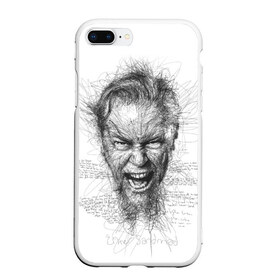 Чехол для iPhone 7Plus/8 Plus матовый с принтом Metallica James Alan Hatfield в Петрозаводске, Силикон | Область печати: задняя сторона чехла, без боковых панелей | alan | american | band | hard | hatfield | james | metal | metallica | rock | thrash | алан | американская | джеймс | метал группа | трэш метал | хард рок | хэтфилд