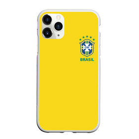 Чехол для iPhone 11 Pro матовый с принтом Бразилия форма в Петрозаводске, Силикон |  | brazil | uniform | бразильская | конфедерация
