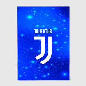 Постер с принтом Juventus space collection в Петрозаводске, 100% бумага
 | бумага, плотность 150 мг. Матовая, но за счет высокого коэффициента гладкости имеет небольшой блеск и дает на свету блики, но в отличии от глянцевой бумаги не покрыта лаком | football | soccer | ювентус