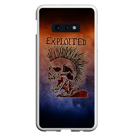 Чехол для Samsung S10E с принтом The Exploited в Петрозаводске, Силикон | Область печати: задняя сторона чехла, без боковых панелей | band | metal | music | rock | the exploited | атрибутика | группа | метал | музыка | рок