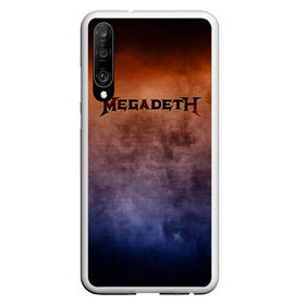 Чехол для Honor P30 с принтом Megadeth в Петрозаводске, Силикон | Область печати: задняя сторона чехла, без боковых панелей | band | megadeth | metal | music | rock | атрибутика | группа | метал | музыка | рок