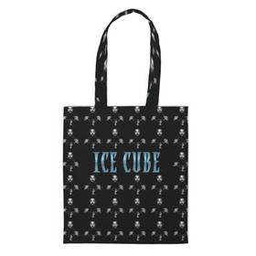 Сумка 3D повседневная с принтом Ice Cube в Петрозаводске, 100% полиэстер | Плотность: 200 г/м2; Размер: 34×35 см; Высота лямок: 30 см | hip hop | hiphop | ice cube | mc | n.w.a | rap | айс | гангса | джексон | западное побережье | куб | кубе | кубик льда | кьюб | мс | о ши | оши | реп | репер | речитатив | рэп | рэпер | хип | хипхоп | хоп