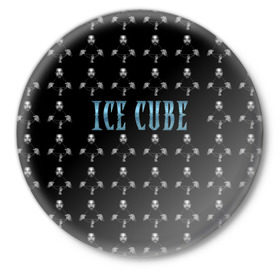 Значок с принтом Ice Cube в Петрозаводске,  металл | круглая форма, металлическая застежка в виде булавки | hip hop | hiphop | ice cube | mc | n.w.a | rap | айс | гангса | джексон | западное побережье | куб | кубе | кубик льда | кьюб | мс | о ши | оши | реп | репер | речитатив | рэп | рэпер | хип | хипхоп | хоп