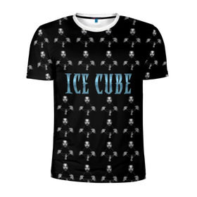 Мужская футболка 3D спортивная с принтом Ice Cube в Петрозаводске, 100% полиэстер с улучшенными характеристиками | приталенный силуэт, круглая горловина, широкие плечи, сужается к линии бедра | hip hop | hiphop | ice cube | mc | n.w.a | rap | айс | гангса | джексон | западное побережье | куб | кубе | кубик льда | кьюб | мс | о ши | оши | реп | репер | речитатив | рэп | рэпер | хип | хипхоп | хоп