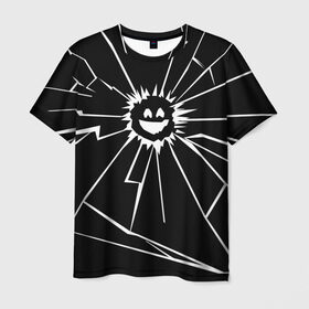 Мужская футболка 3D с принтом Черное Зеркало в Петрозаводске, 100% полиэфир | прямой крой, круглый вырез горловины, длина до линии бедер | black mirror | черное зеркало
