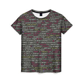 Женская футболка 3D с принтом Programming , Программирование в Петрозаводске, 100% полиэфир ( синтетическое хлопкоподобное полотно) | прямой крой, круглый вырез горловины, длина до линии бедер | c | c++ и objective c | code | habr | java | javascript | php | programming | python | ruby | stackoverflow | this