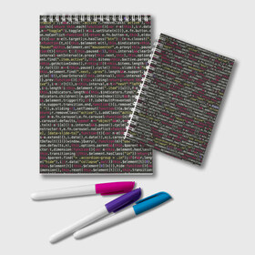 Блокнот с принтом Programming Программирование в Петрозаводске, 100% бумага | 48 листов, плотность листов — 60 г/м2, плотность картонной обложки — 250 г/м2. Листы скреплены удобной пружинной спиралью. Цвет линий — светло-серый
 | c | c++ и objective c | code | habr | java | javascript | php | programming | python | ruby | stackoverflow | this
