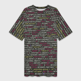 Платье-футболка 3D с принтом Programming , Программирование в Петрозаводске,  |  | c | c++ и objective c | code | habr | java | javascript | php | programming | python | ruby | stackoverflow | this