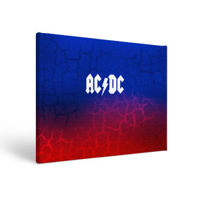 Холст прямоугольный с принтом AC/DC angel&devil в Петрозаводске, 100% ПВХ |  | ac dc | logo | music | pop | rock | usa | альтернатива | америка | металл | музыка | музыкальный | поп | рок