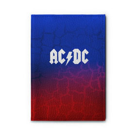 Обложка для автодокументов с принтом AC/DC angel&devil в Петрозаводске, натуральная кожа |  размер 19,9*13 см; внутри 4 больших “конверта” для документов и один маленький отдел — туда идеально встанут права | ac dc | logo | music | pop | rock | usa | альтернатива | америка | металл | музыка | музыкальный | поп | рок