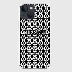 Чехол для iPhone 13 mini с принтом Pharaoh в Петрозаводске,  |  | pharaoh | rap | битмейкер | голубин | реп | рэп | фараон | хип хоп | хипхоп