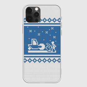 Чехол для iPhone 12 Pro Max с принтом Свитер с Оленем в Петрозаводске, Силикон |  | зима | новый год | олень | подарок | прикол | свитер | свитер с оленем