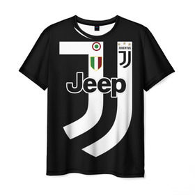 Мужская футболка 3D с принтом Juventus FIFA Edition в Петрозаводске, 100% полиэфир | прямой крой, круглый вырез горловины, длина до линии бедер | Тематика изображения на принте: champions | championship | collection | fifa | italy | jeep | juventus | league | seria a | италия | лига | серия а | фифа | чемпионов | ювентус