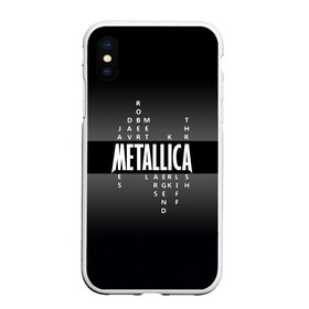 Чехол для iPhone XS Max матовый с принтом Участники группы Metallica в Петрозаводске, Силикон | Область печати: задняя сторона чехла, без боковых панелей | metallica | группа | джеймс хэтфилд | кирк хэмметт | ларс ульрих | метал | металика | металлика | миталика | музыка | роберт трухильо | рок | трэш | трэшметал | хард | хардрок | хеви | хевиметал