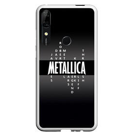 Чехол для Honor P Smart Z с принтом Участники группы Metallica в Петрозаводске, Силикон | Область печати: задняя сторона чехла, без боковых панелей | metallica | группа | джеймс хэтфилд | кирк хэмметт | ларс ульрих | метал | металика | металлика | миталика | музыка | роберт трухильо | рок | трэш | трэшметал | хард | хардрок | хеви | хевиметал