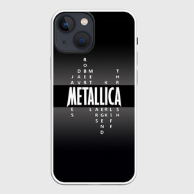 Чехол для iPhone 13 mini с принтом Участники группы Metallica в Петрозаводске,  |  | metallica | группа | джеймс хэтфилд | кирк хэмметт | ларс ульрих | метал | металика | металлика | миталика | музыка | роберт трухильо | рок | трэш | трэшметал | хард | хардрок | хеви | хевиметал