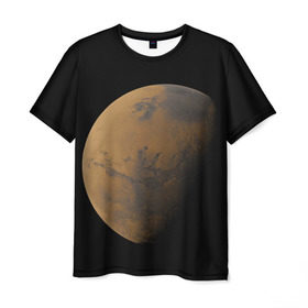 Мужская футболка 3D с принтом Марс в Петрозаводске, 100% полиэфир | прямой крой, круглый вырез горловины, длина до линии бедер | Тематика изображения на принте: elon musk | space x | spacex | будущее | вселенная | вулкан | долина | илон маск | космические | космос | красная планета | кратер | маринер | марсиане | марсианин | небес | новый дом | путешествия | роскосмос