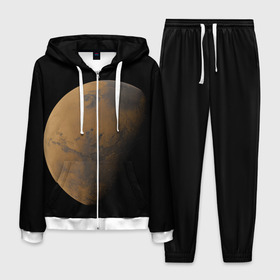 Мужской костюм 3D с принтом Марс в Петрозаводске, 100% полиэстер | Манжеты и пояс оформлены тканевой резинкой, двухслойный капюшон со шнурком для регулировки, карманы спереди | elon musk | space x | spacex | будущее | вселенная | вулкан | долина | илон маск | космические | космос | красная планета | кратер | маринер | марсиане | марсианин | небес | новый дом | путешествия | роскосмос