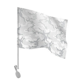 Флаг для автомобиля с принтом Lite Camouflage Lines в Петрозаводске, 100% полиэстер | Размер: 30*21 см | black | camo | camouflage | milk | блэк | брызги | звезда | камо | камуфляж | милк | текстура | узор