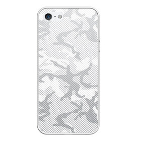 Чехол для iPhone 5/5S матовый с принтом Lite Camouflage Lines в Петрозаводске, Силикон | Область печати: задняя сторона чехла, без боковых панелей | black | camo | camouflage | milk | блэк | брызги | звезда | камо | камуфляж | милк | текстура | узор