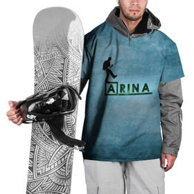 Накидка на куртку 3D с принтом Арина в стиле Доктор Хаус в Петрозаводске, 100% полиэстер |  | Тематика изображения на принте: house | m.d. | бирюзовый