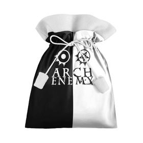 Подарочный 3D мешок с принтом Arch Enemy в Петрозаводске, 100% полиэстер | Размер: 29*39 см | Тематика изображения на принте: arch enemy | арх | архэнеми | арч | арчэнеми | энеми