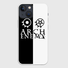 Чехол для iPhone 13 mini с принтом Arch Enemy в Петрозаводске,  |  | arch enemy | арх | архэнеми | арч | арчэнеми | энеми