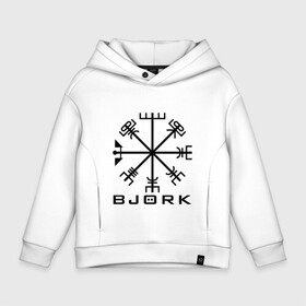 Детское худи Oversize хлопок с принтом Bjork в Петрозаводске, френч-терри — 70% хлопок, 30% полиэстер. Мягкий теплый начес внутри —100% хлопок | боковые карманы, эластичные манжеты и нижняя кромка, капюшон на магнитной кнопке | biophilia | bjork | gumundsdttir | homogenic | vespertine | volta | арт | бёрк | биорк | бйорк | бъорк | бьёрк | бьорк | гудмундсдоттир | музыка | певица | поп | экспериментальная