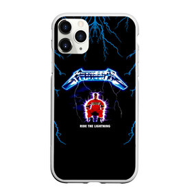 Чехол для iPhone 11 Pro Max матовый с принтом Metallica ride the lightning в Петрозаводске, Силикон |  | Тематика изображения на принте: metallica | группа | джеймс хэтфилд | кирк хэмметт | ларс ульрих | метал | металика | металлика | миталика | музыка | роберт трухильо | рок | трэш | трэшметал | хард | хардрок | хеви | хевиметал