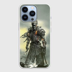 Чехол для iPhone 13 Pro с принтом Dark Souls в Петрозаводске,  |  | Тематика изображения на принте: dark | souls | дракон | души | игра | лордран | темные