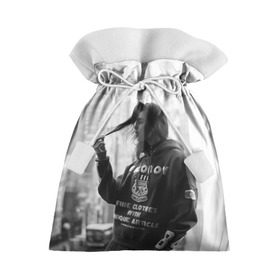 Подарочный 3D мешок с принтом Дуа Липа в Петрозаводске, 100% полиэстер | Размер: 29*39 см | Тематика изображения на принте: dua lipa | дуа липа
