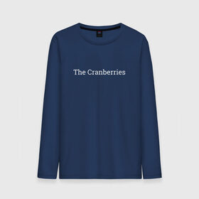 Мужской лонгслив хлопок с принтом The Cranberries в Петрозаводске, 100% хлопок |  | dolores oriordan | the cranberries