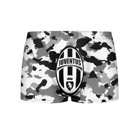 Мужские трусы 3D с принтом FC Juventus Camouflage в Петрозаводске, 50% хлопок, 50% полиэстер | классическая посадка, на поясе мягкая тканевая резинка | Тематика изображения на принте: football | italia | juve | juventus | logo | sport | арт | италия | лига | лого | спорт | текстура | фк | футбол | футбольный клуб | эмблема | ювентус