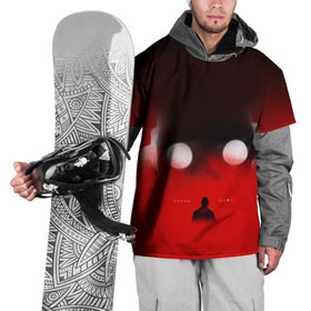 Накидка на куртку 3D с принтом Хаски Крот в Петрозаводске, 100% полиэстер |  | rap | дмитрий кузнецов | рэп | рэпер | хаски
