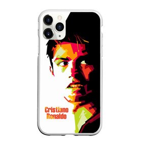 Чехол для iPhone 11 Pro матовый с принтом Cristiano Ronaldo в Петрозаводске, Силикон |  | Тематика изображения на принте: real madrid | криштиану | реал мадрид | роналду