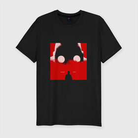 Мужская футболка премиум с принтом Крот в Петрозаводске, 92% хлопок, 8% лайкра | приталенный силуэт, круглый вырез ворота, длина до линии бедра, короткий рукав | Тематика изображения на принте: rap | дмитрий кузнецов | рэп | рэпер | хаски