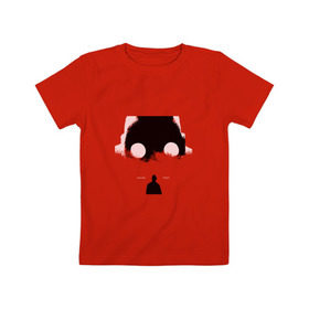 Детская футболка хлопок с принтом Крот в Петрозаводске, 100% хлопок | круглый вырез горловины, полуприлегающий силуэт, длина до линии бедер | rap | дмитрий кузнецов | рэп | рэпер | хаски