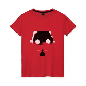 Женская футболка хлопок с принтом Крот в Петрозаводске, 100% хлопок | прямой крой, круглый вырез горловины, длина до линии бедер, слегка спущенное плечо | rap | дмитрий кузнецов | рэп | рэпер | хаски