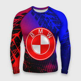 Мужской рашгард 3D с принтом BMW uniform collection в Петрозаводске,  |  | auto | automobile | bmw | car | machine | motor | motor car | sport car | автомашина | бмв | легковой автомобиль | спортивный автомобиль | тачка