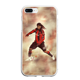 Чехол для iPhone 7Plus/8 Plus матовый с принтом Ronaldinho в Петрозаводске, Силикон | Область печати: задняя сторона чехла, без боковых панелей | ronaldinho | роналдиньо | роналдинью | рональдиньо