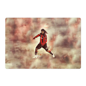 Магнитный плакат 3Х2 с принтом Ronaldinho в Петрозаводске, Полимерный материал с магнитным слоем | 6 деталей размером 9*9 см | Тематика изображения на принте: ronaldinho | роналдиньо | роналдинью | рональдиньо