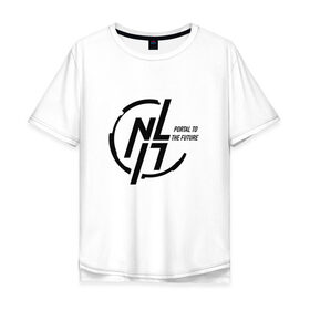 Мужская футболка хлопок Oversize с принтом NL17 в Петрозаводске, 100% хлопок | свободный крой, круглый ворот, “спинка” длиннее передней части | Тематика изображения на принте: 