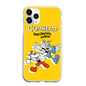 Чехол для iPhone 11 Pro матовый с принтом Cuphead в Петрозаводске, Силикон |  | cuphead | капхед | компьтерная игра