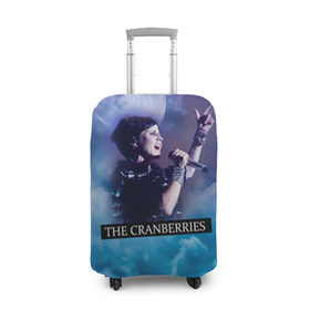 Чехол для чемодана 3D с принтом The Cranberries в Петрозаводске, 86% полиэфир, 14% спандекс | двустороннее нанесение принта, прорези для ручек и колес | cranberries | долорес о риордан | крэнберрис