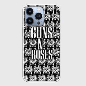 Чехол для iPhone 13 Pro с принтом Guns n roses в Петрозаводске,  |  | guns n roses | gunsnroses | ганз н роус | ганзес роус | ганзесроус | ганзнроус | дафф маккаган | диззи рид | мелисса риз | ричард фортус | рок | слэш | франк феррер | эксл роуз