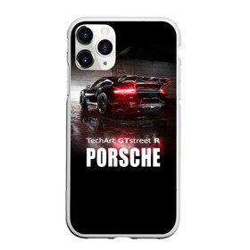 Чехол для iPhone 11 Pro Max матовый с принтом Porsche GTstreet R в Петрозаводске, Силикон |  | auto | porsche 911 | turbo s | авто | автомобиль | машина | спорткар | суперкар | тачка